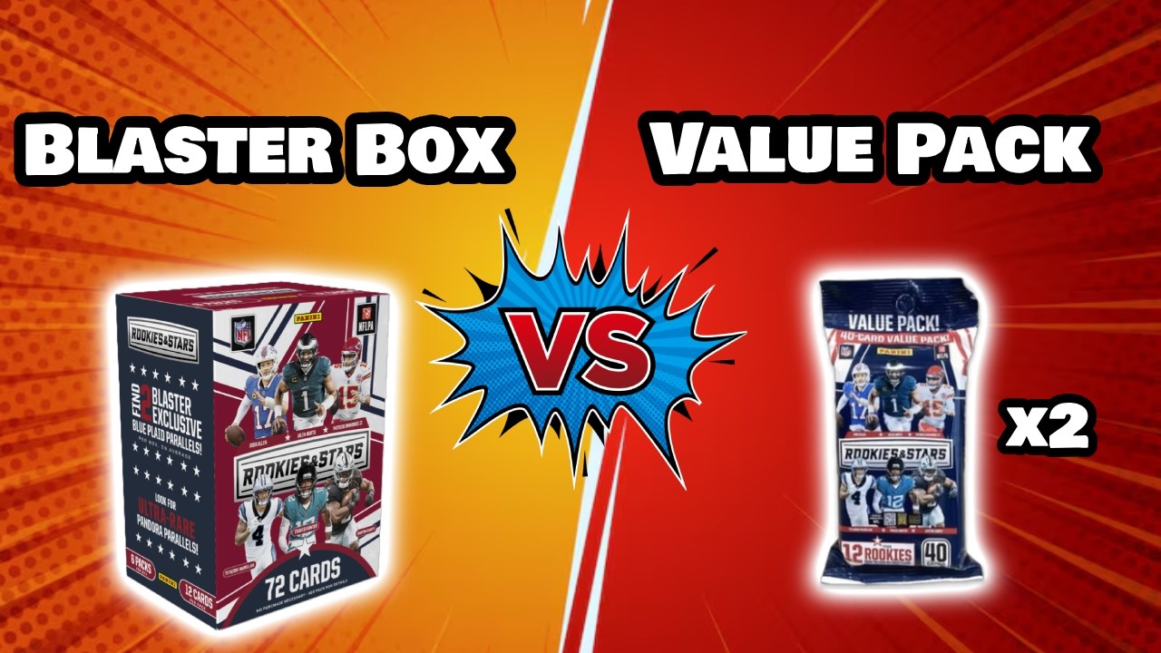 [FREE GIVEAWAY] Rookies and Stars!! Blaster Box vs Value Packs! (WATCH BEFORE YOU BUY)