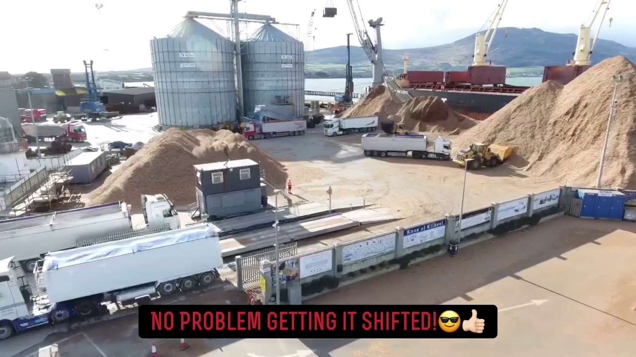 WoodChip Boat, Greenore Port!⛽️🇮🇪