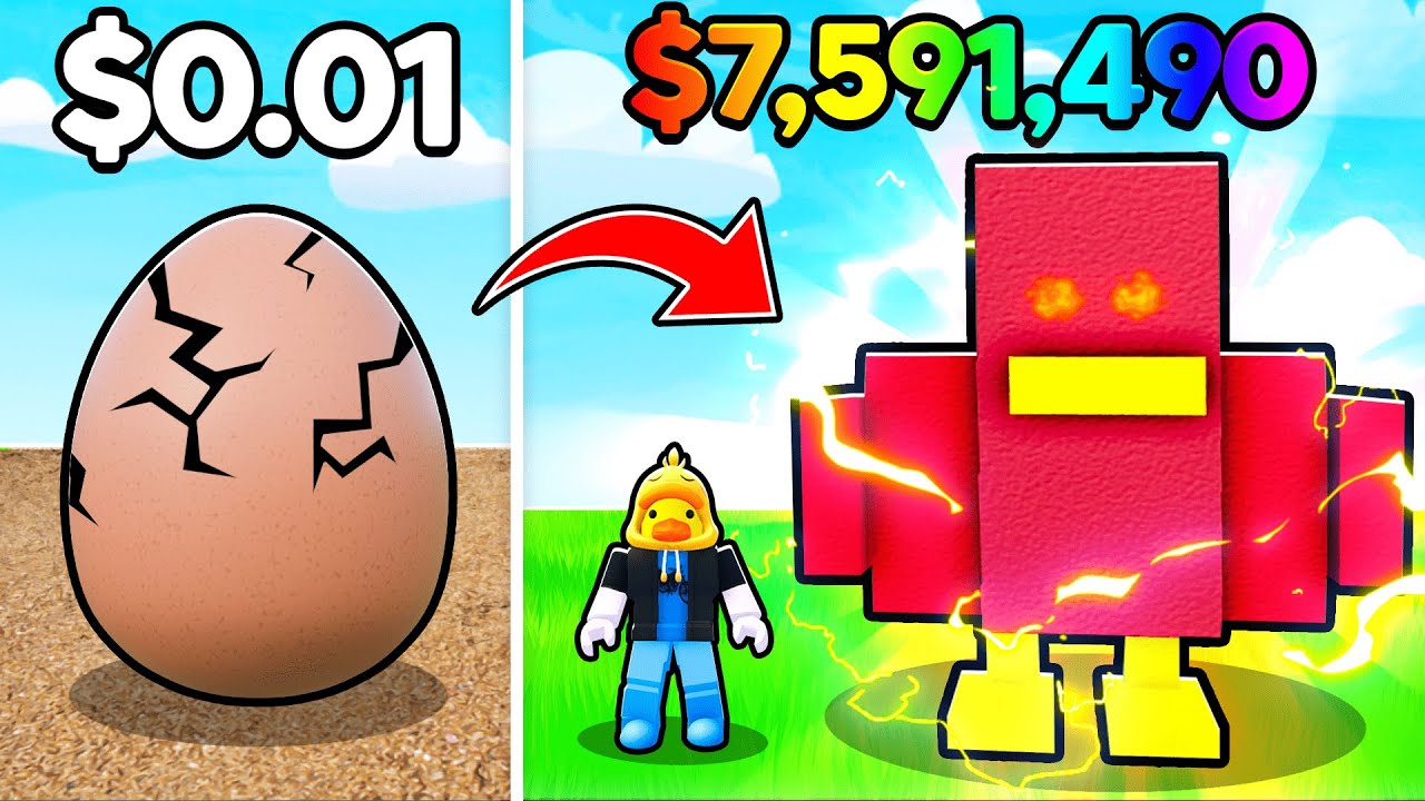 I Went from Broke NOOB to RICH in Hatch a Duck Roblox!