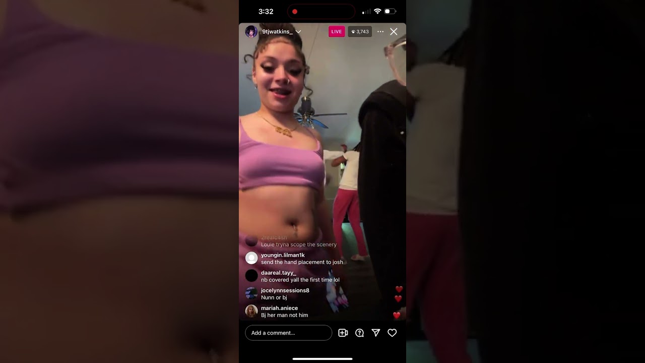 Tj live with Nette benet bj kj and brook