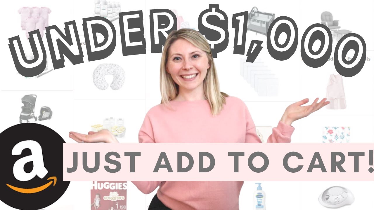 Budget-Friendly Amazon Baby Registry Must Haves WITH LINKS!👶 (What you ACTUALLY need for a newborn)