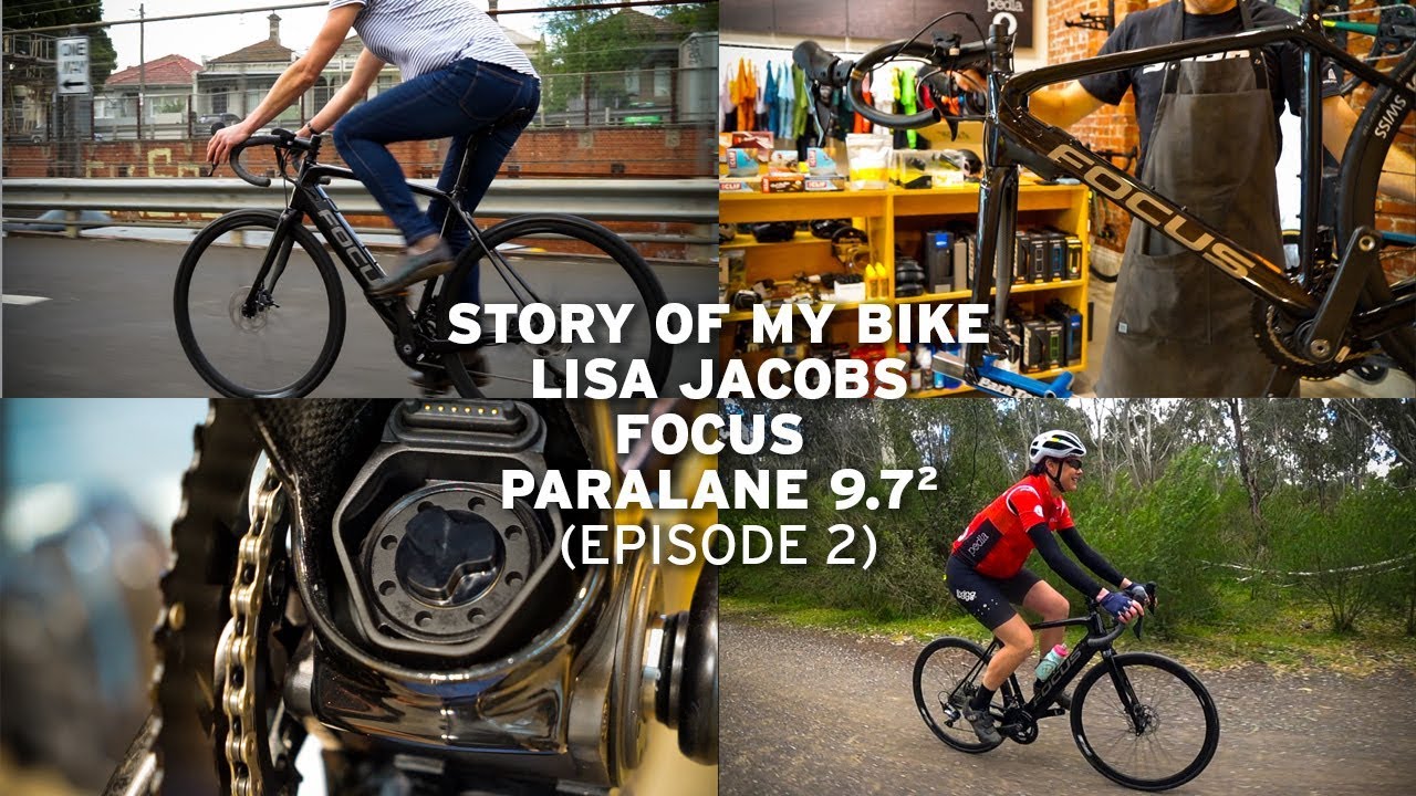 Lisa Jacobs and her new Focus Paralane ebike (episode 2)