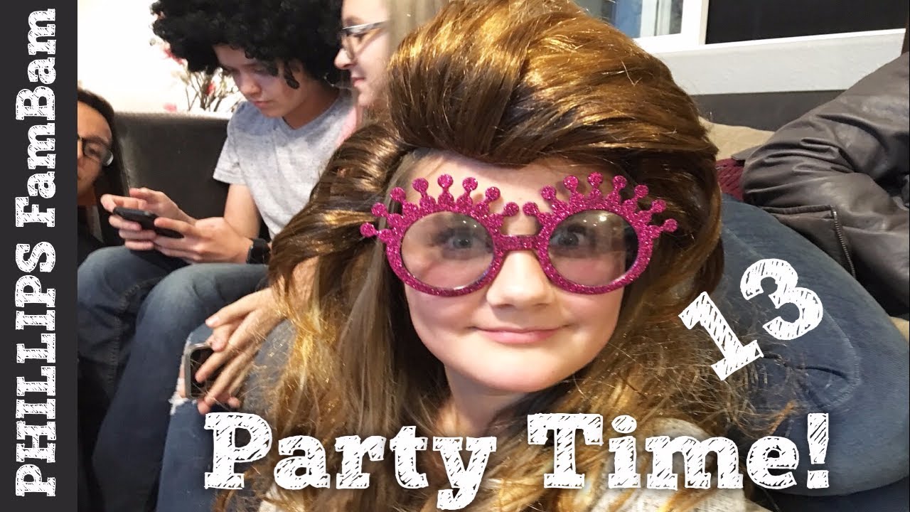 ASHLYNN'S 13th BIRTHDAY PARTY (OPENING PRESENTS) | NEW TEENAGER | PHILLIPS FamBam Vlogs