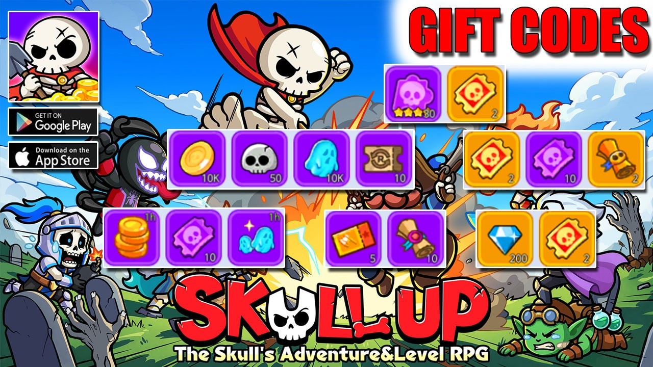 Skull Up | All 6 Working Gift Codes & Redeem Guide | Active Skull Up Codes