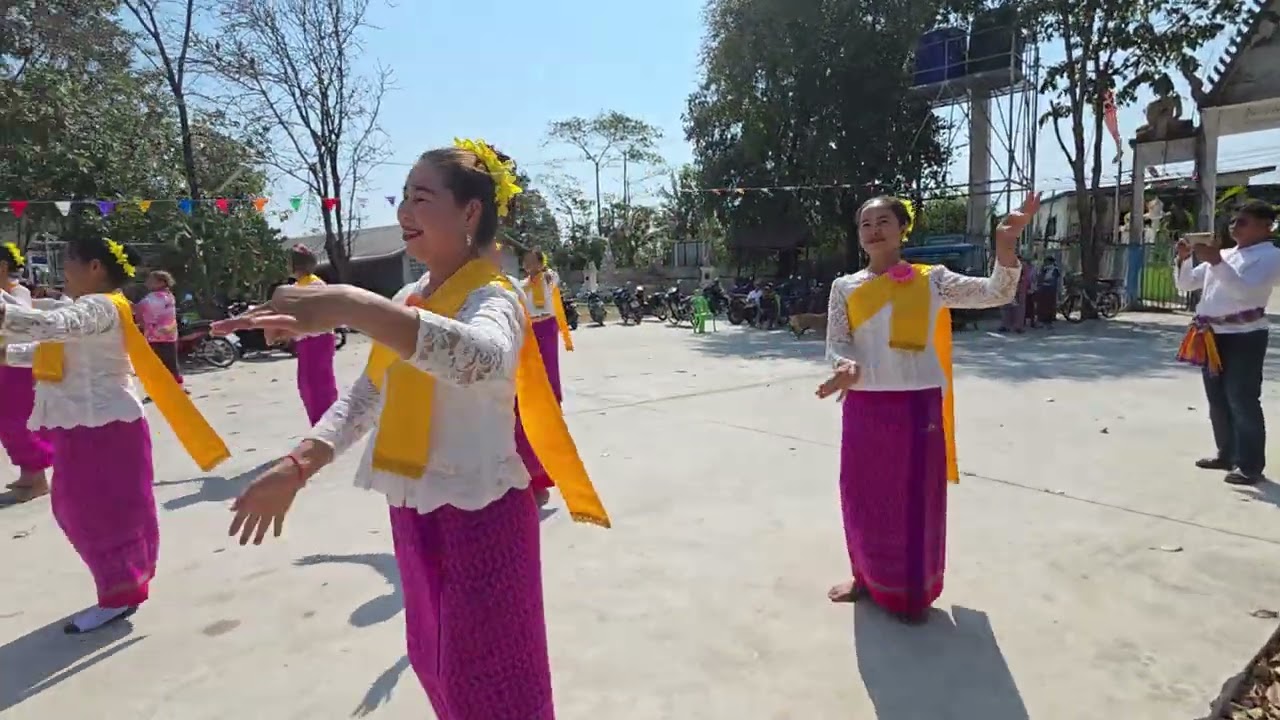 งานเทศน์มหาชาติประจำปี 2569 #วัดบ้านเมืองดู่ #ตำบลเมืองฝาง #นางรำ 