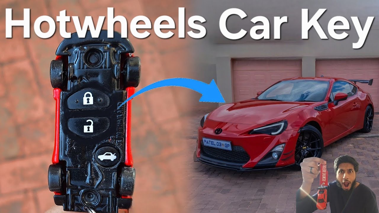 HOW TO MAKE A HOTWHEELS CAR KEY 