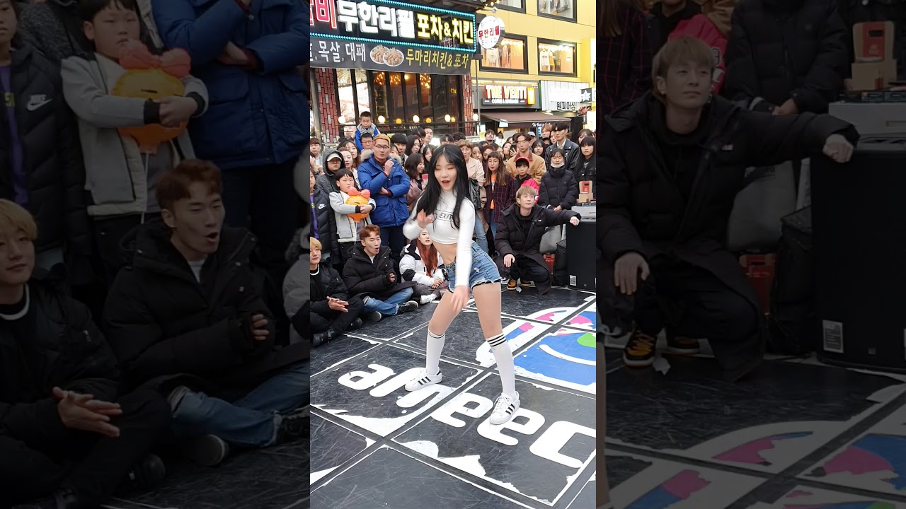 190316 SWALLA - 춤추는 곰돌 홍대 버스킹 직캠ㅣSwalla - AF STARZ Hong-dae busking fancam