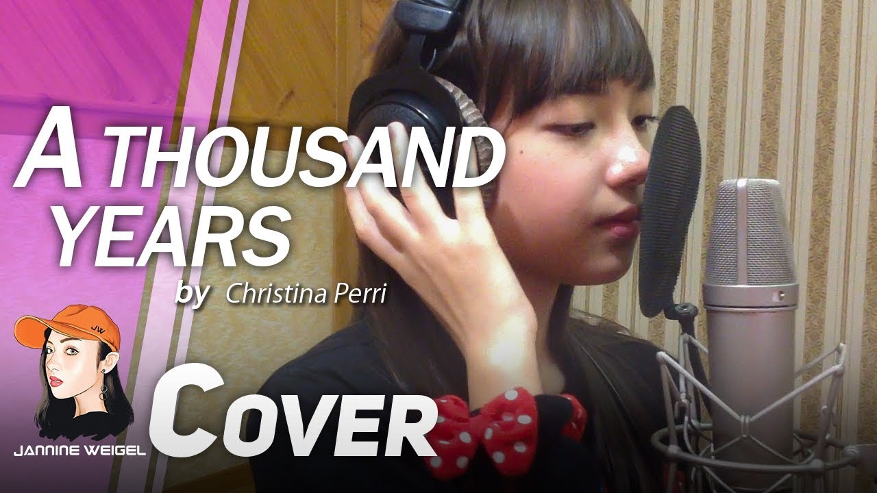 A Thousand Years - Christina Perri cover by Jannine Weigel (พลอยชมพู) (Re-upload)