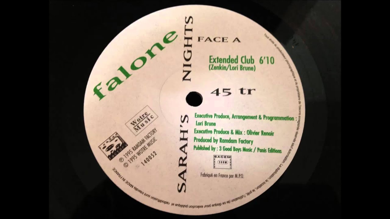 Falone - Sarah's Nights
