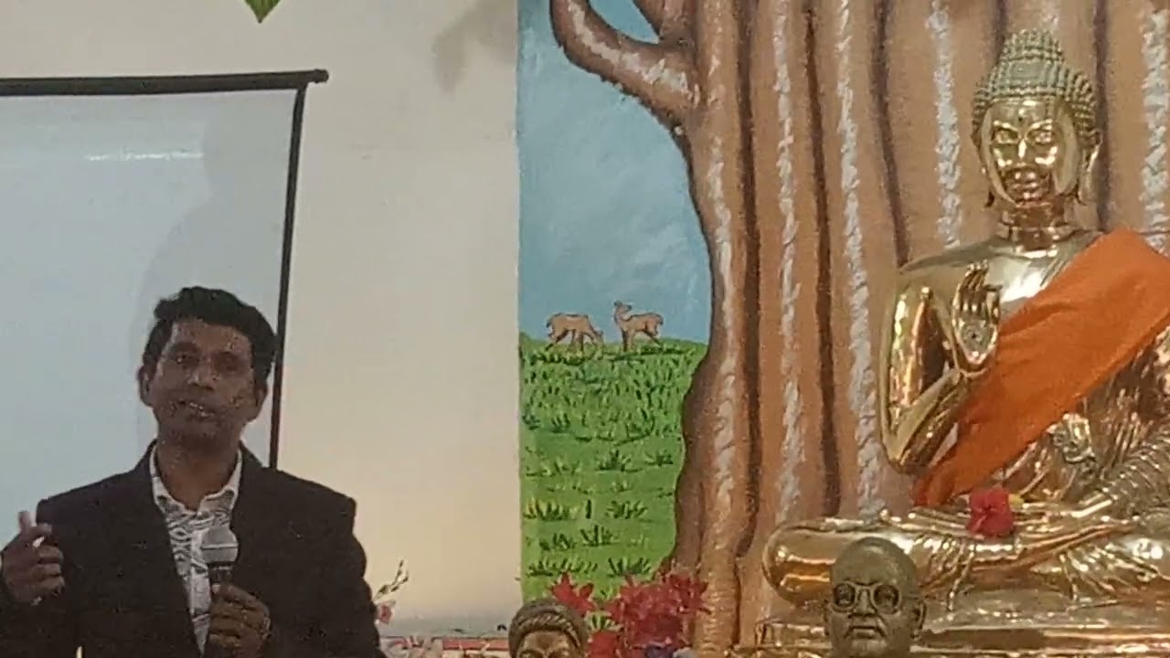 आंबेडकरराईट फिल्म मेकिंग वर्कशॉप मे मार्गदर्शक संतोष संखद पुणे धम्मंनिनाद भोसरी 