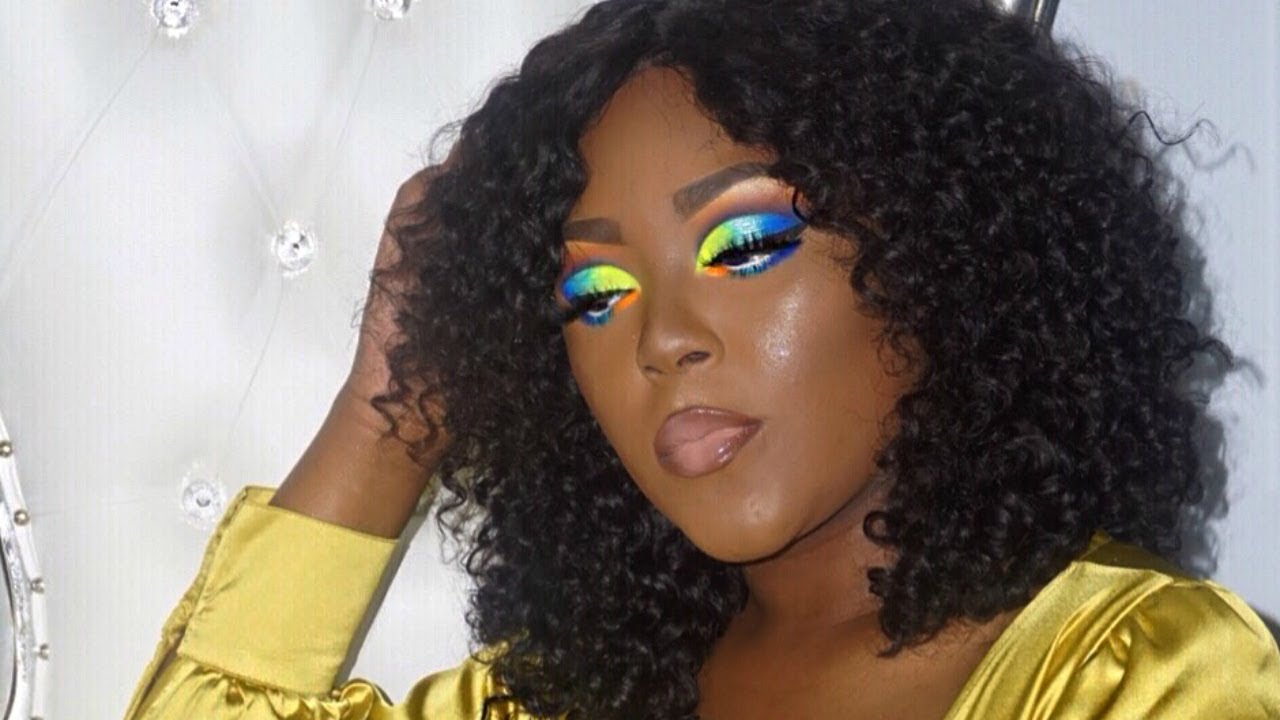 Neon Aqua Mermaid CutCrease | Covering Up Acene Scars /Dark Marks