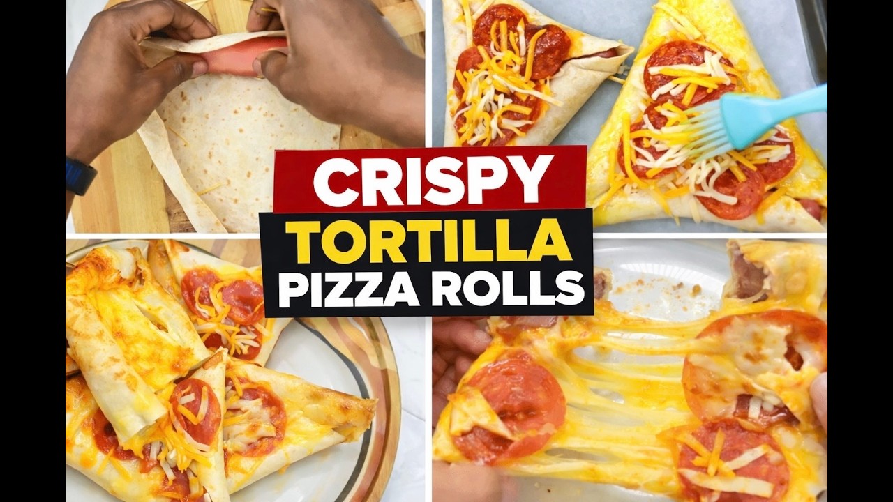 You Won’t Believe This Crispy Tortilla Pizza Hack!
