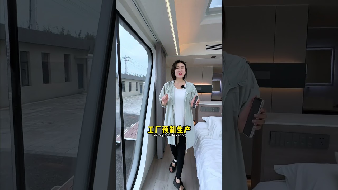 Ask your husband to buy this house for you. #outdoors #camping #mobile #prefab #travel #modular