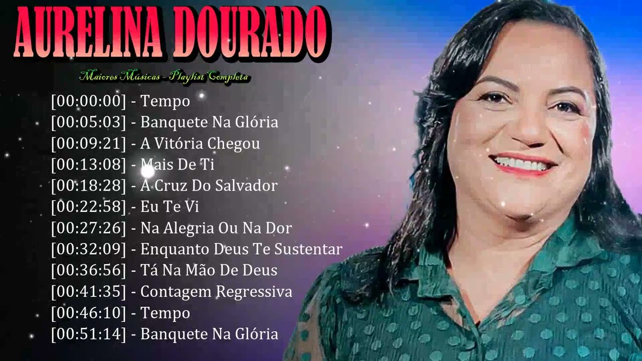 🌺🎧 Aurelina Dourado – Louvores cheios de fé proclamando o poder de Deus 🙏✨