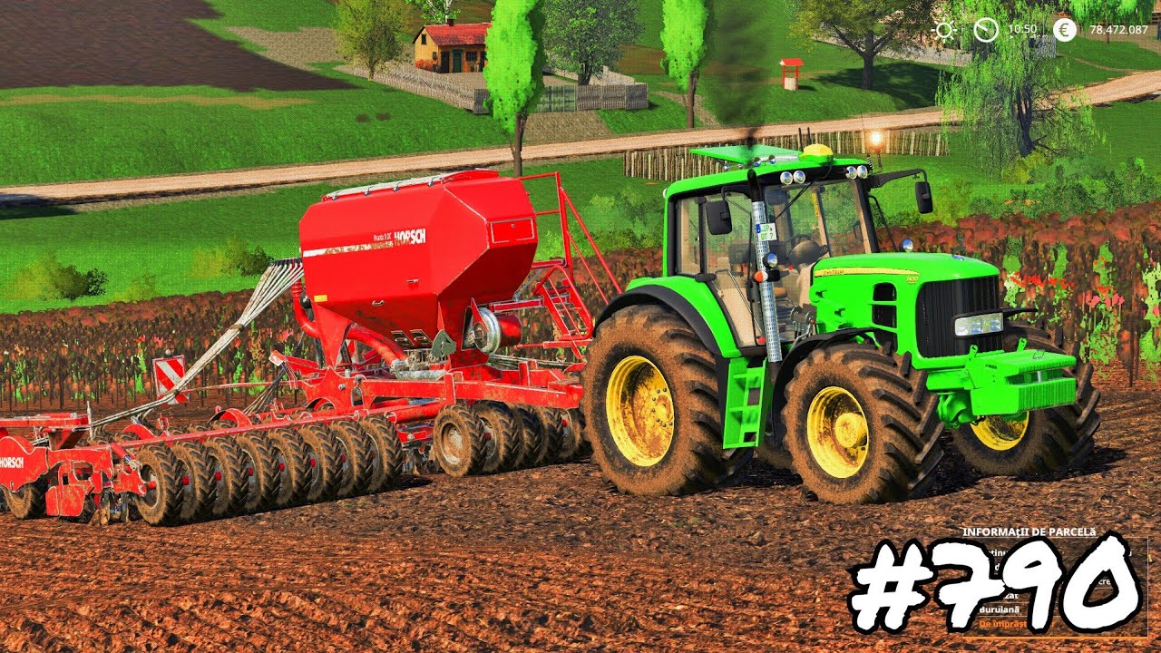 Roleplay pe Dumesti///AM BĂGAT LA SEMĂNAT [790]-Farming Simulator 19