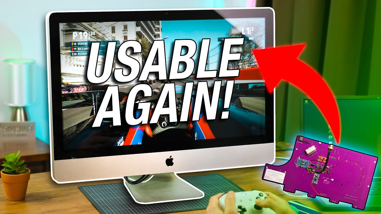 Превратите сломанный iMac в новый автономный дисплей!