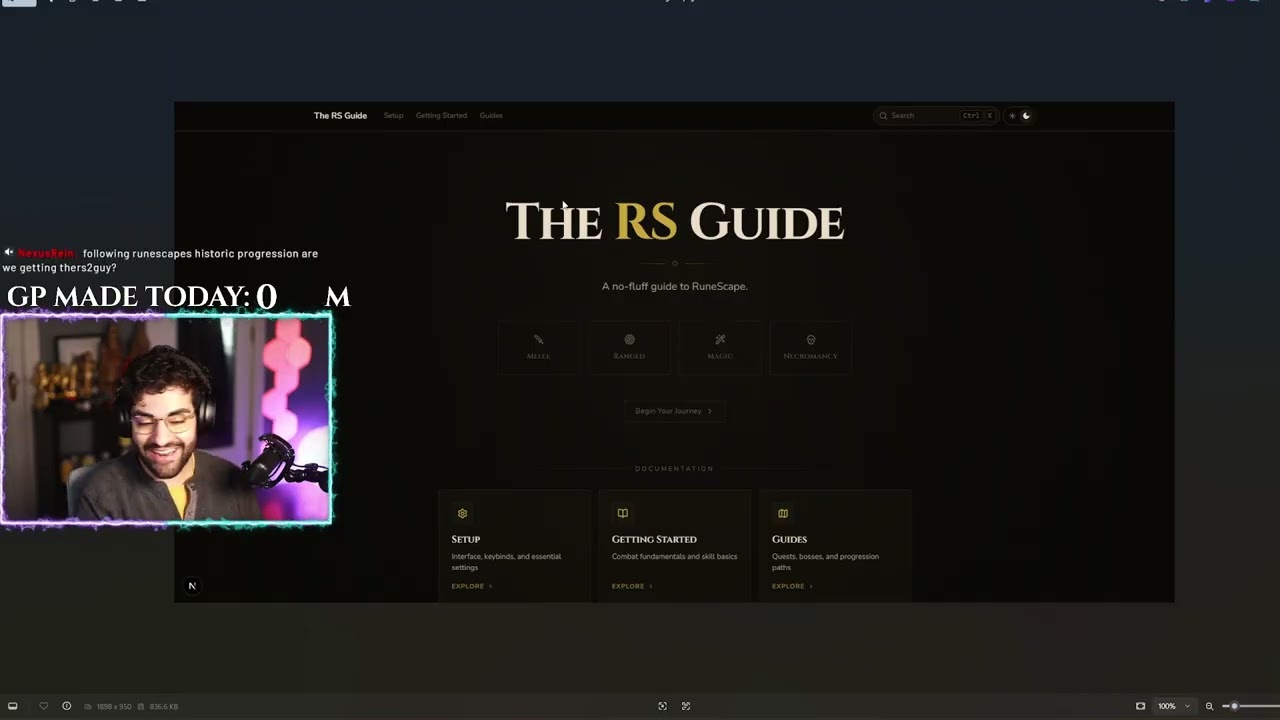 Welcome to the New Era of RuneScape! Nothing to Max Mage Rebuild | The RS Guy VODS