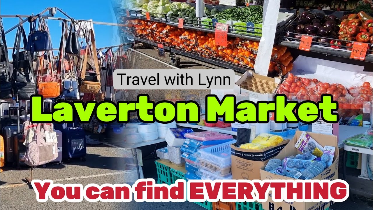 Travel with Lynn to Laverton Market | Melbourne