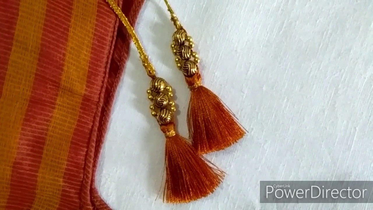 How to Make Latakans for Blouses at below10rs I in 2 minutes I MCBMcb