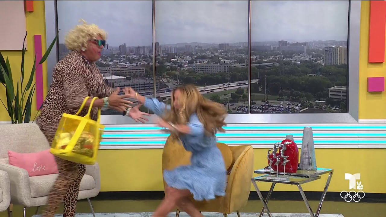 ¡Culpa de Lencha! Alexandra se da tremenda “matá” en vivo