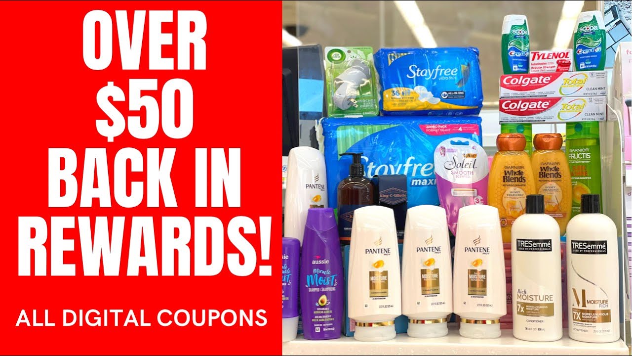 Walgreens Couponing | HUGE HAUL | All Digital Coupons | Over $70 in Rewards! #couponing #walgreens