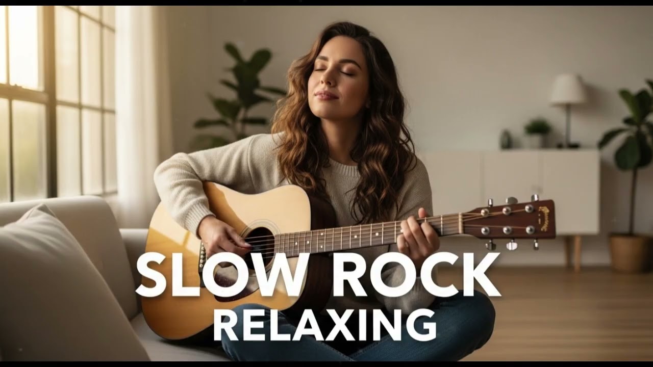 Slow Rock Relaxing Playlist for Study, Work & Chill – Soft Rock Edition