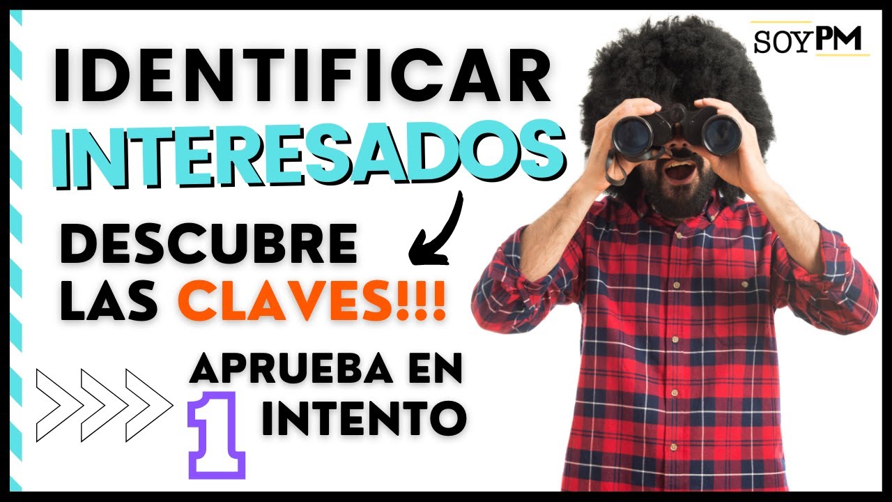 🎯 ¿Quiénes son los INTERESADOS en tu PROYECTO? lo sabes...