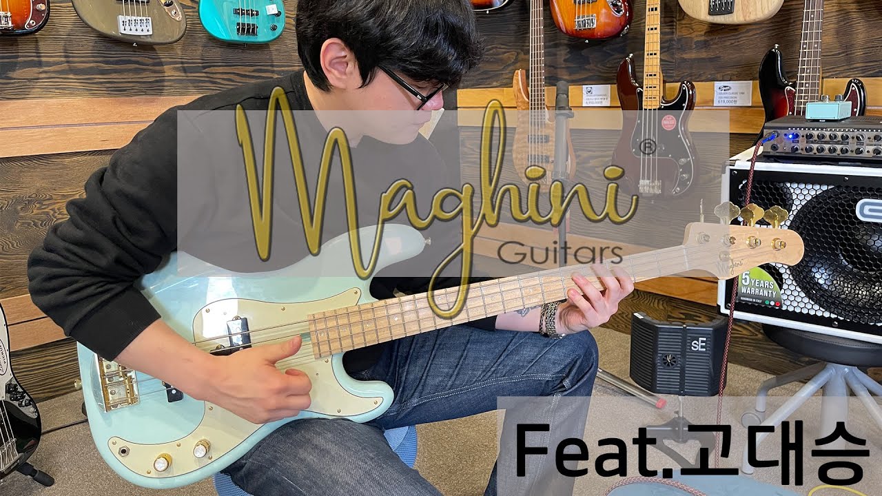 Maghini Guitars PJ BASS GUITAR (고대승)