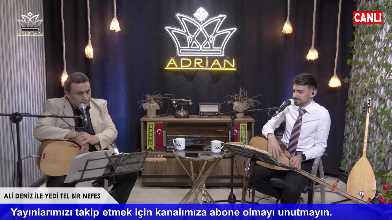 ALİ DENİZ İLE YEDİ TEL BİR NEFES (CANLI YAYIN) - KONUK:  İHSAN ÇELİK - SANATÇI