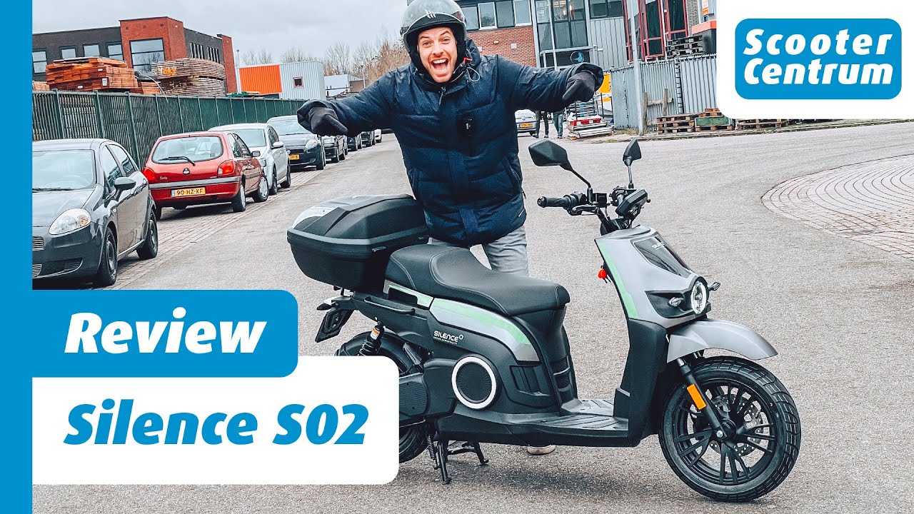 BESTE KEUZE!? - 147 KM RANGE - DE SILENCE S02 - ELEKTRISCHE SCOOTER MET UITNEEMBARE ACCU⚡- 2023