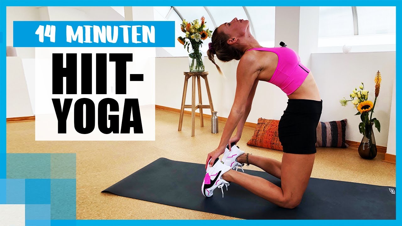 14 MIN HIIT-Yoga Workout: Intervalltraining trifft Yoga-Flows | mit Coach LeaLight ☀️