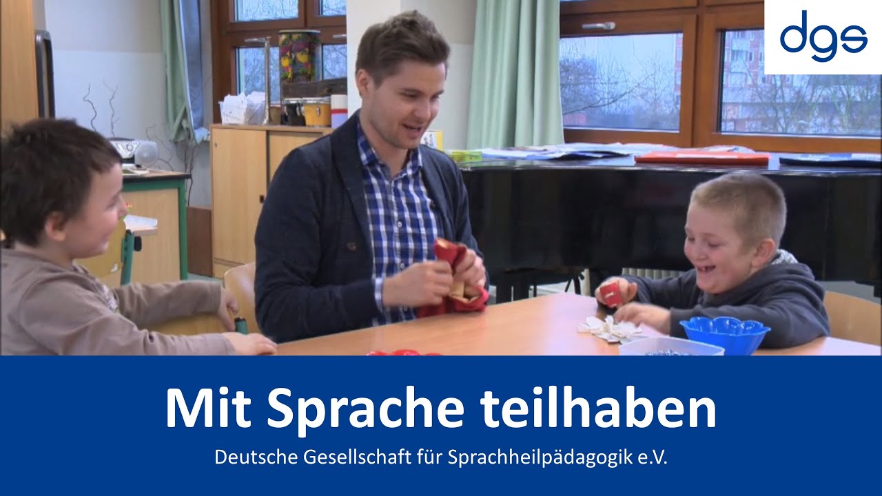 Mit Sprache teilhaben - Deutsche Gesellschaft f&uuml;r Sprachheilp&auml;dagogik e.V.