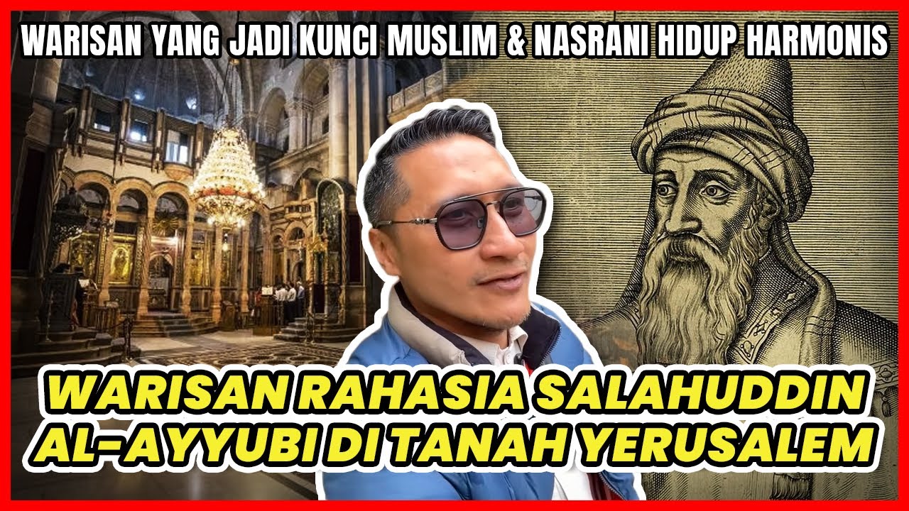 FAKTA! UMAR BIN KHATAB DAN MUSLIM MENJAGA GEREJA UTAMA KAUM KRISTIANI  - Vlog Aqsa #Part4