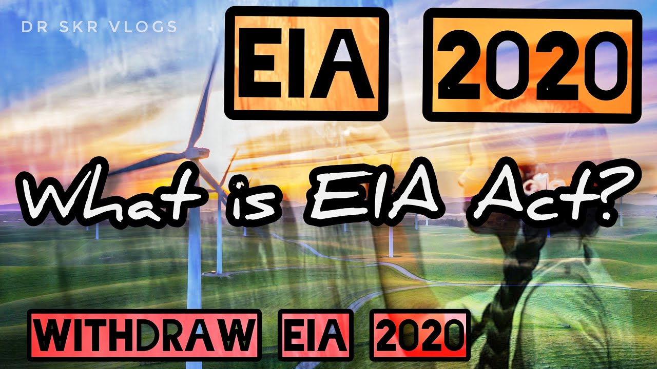 WITHDRAW EIA 2020- WHY TN REJECTS EIA | WHAT IS THE EIA 2020 ACT ? -EXPLAINED