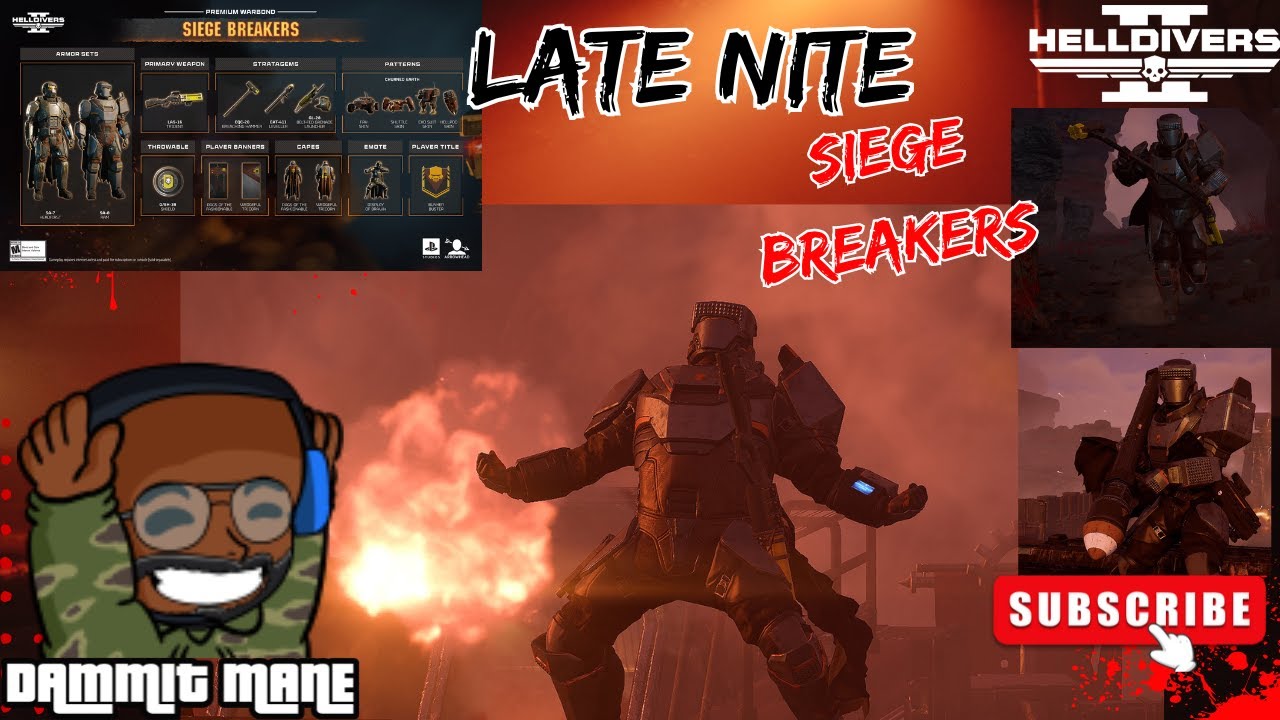 👊🏾⚒🔴SIEGE BUSSA HAMMER TIME! | BOTS GOT HARDER?? | Helldivers 2   |