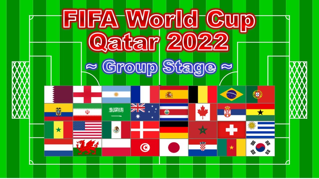 FIFA World Cup Qatar 2022 ~Group Stage~ | Marble soccer by Marble Factory