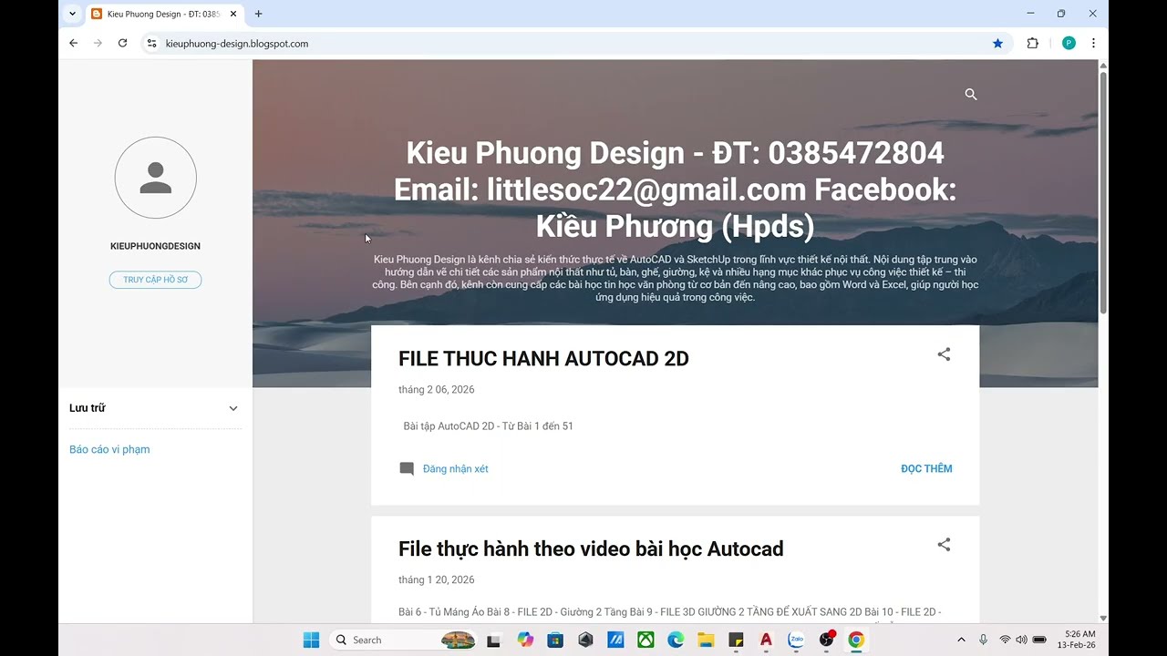 Học AutoCAD 3D nội thất | Bài 17 Xuất Hình Chiếu Và Triển Khai Bản Vẽ Chi Tiết Bàn Gỗ AutoCAD 3D