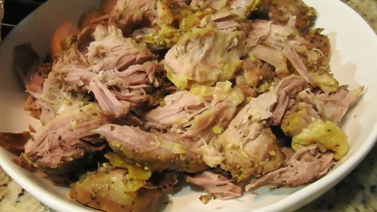 Como hacer Pernil Envuelto en Hojas de Platano
