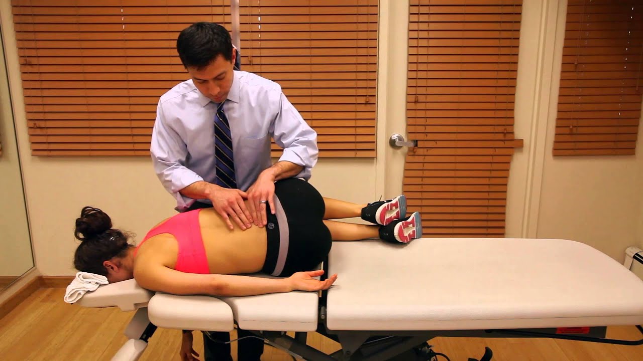 Lumbar Spine Translatoric Glide Mobilization (Gapping Downside)