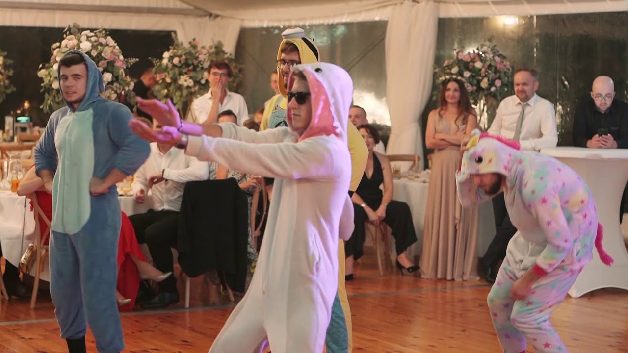Prezent dla Pary Młodej na weselu - FUTRZAKI DANCE 2022