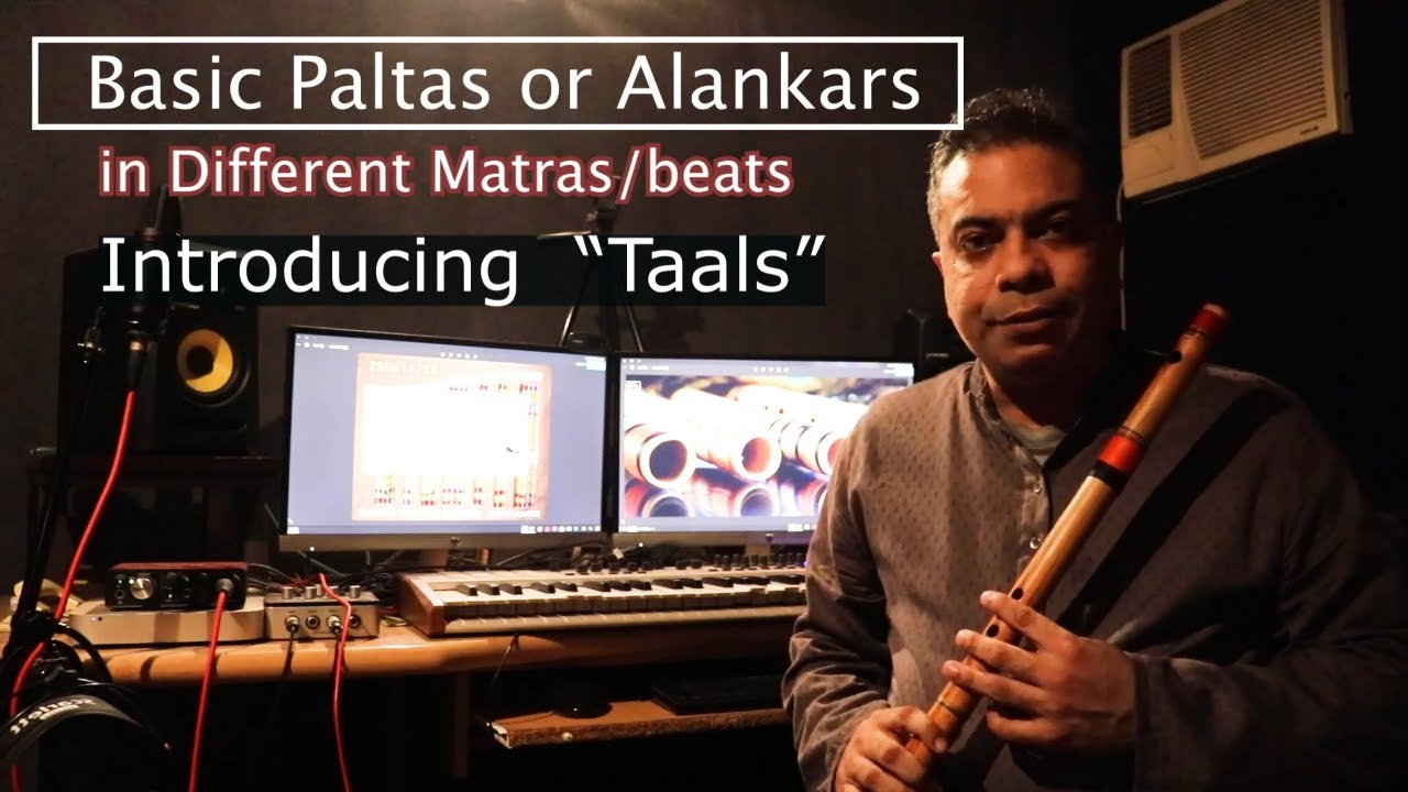 Basic Palta x Alankar Exercises x Indian Classical Music x  Bansuri flute lesson - Zubair Malik