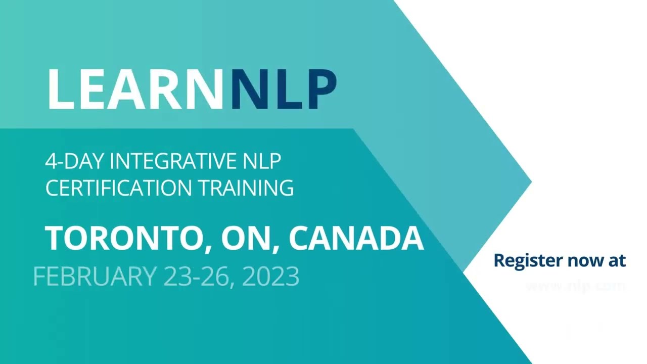 Toronto, ON, Canada - Integrative NLP Training