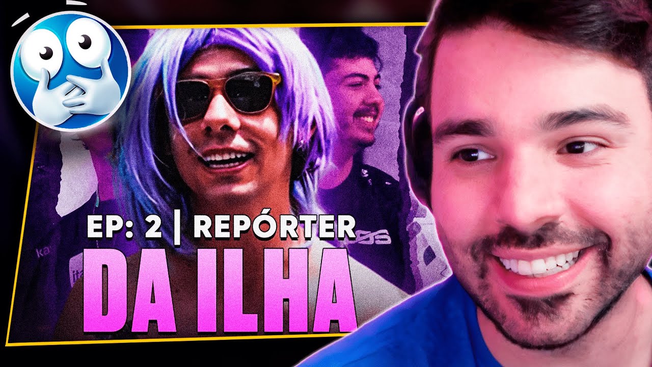 PASSEI MAL DE RIR KKKKKK - MINERVA REAGE ao VLOG de CARNAVAL do ILHA DAS LENDAS no CBLOL!