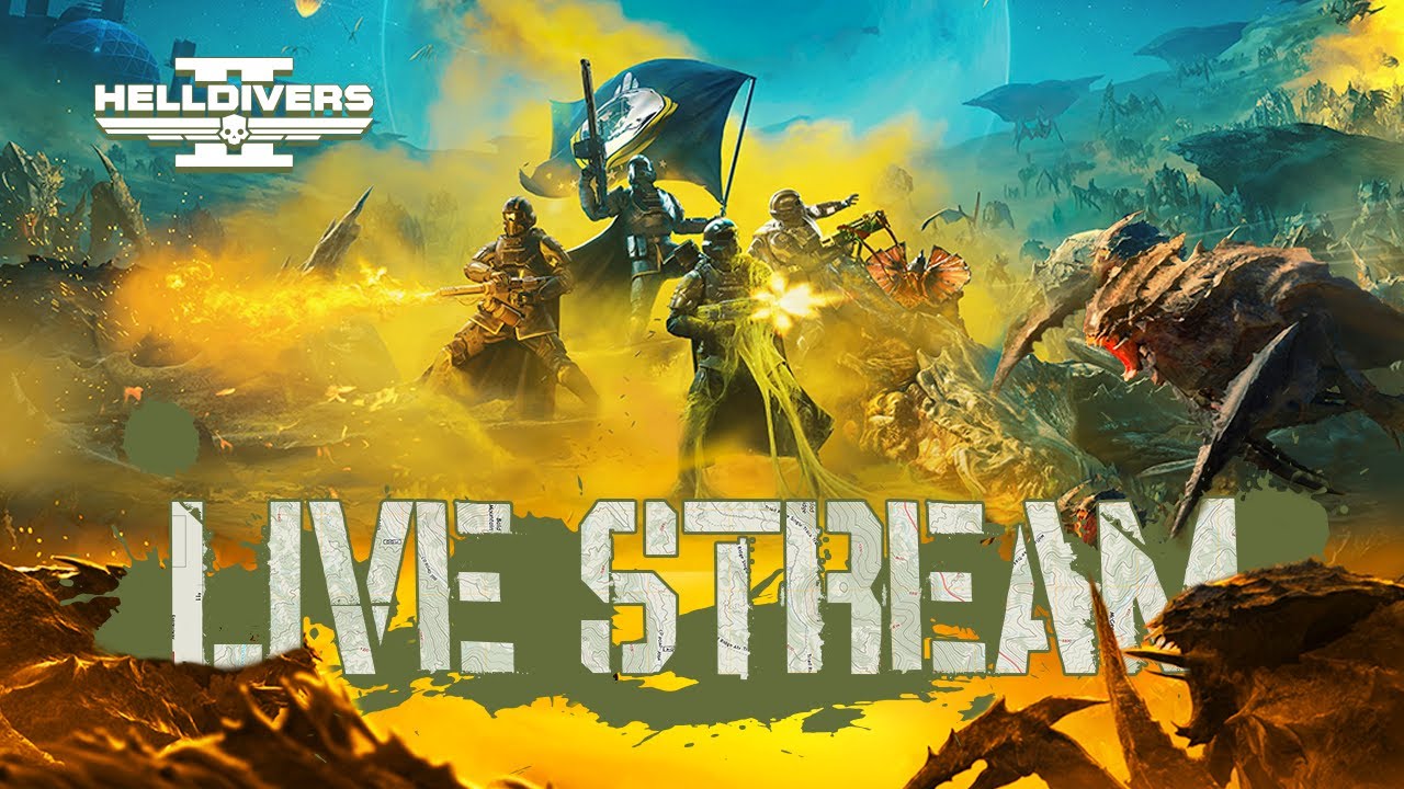 Helldivers 2 | Getting medals, doing my part and hanging out