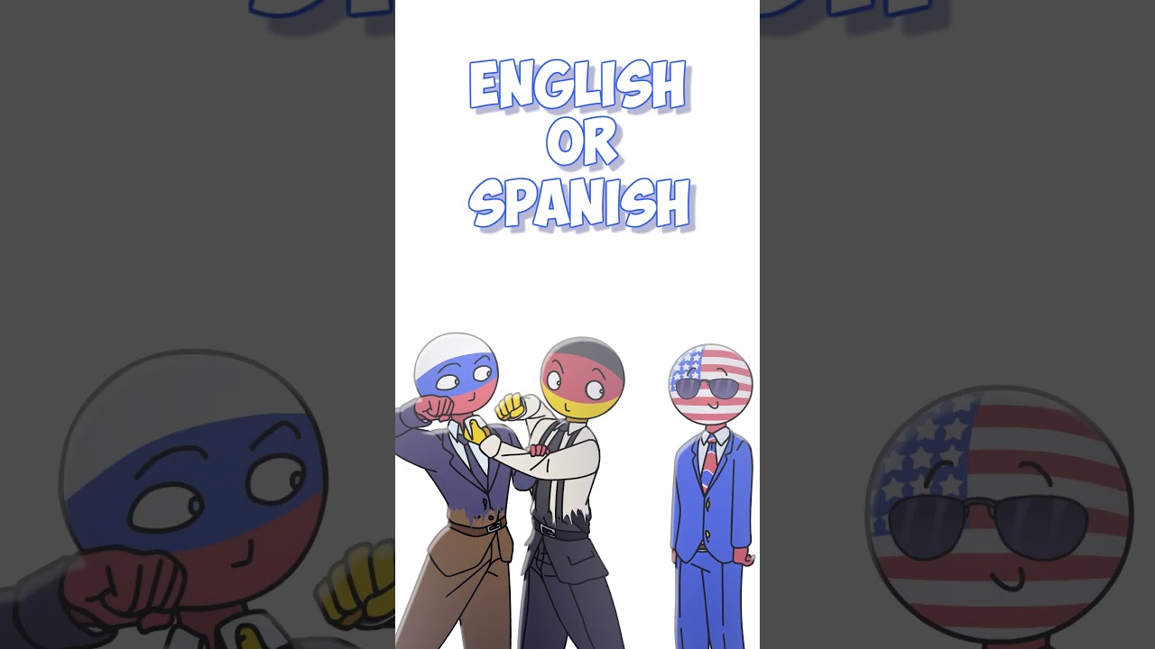 ENGLISH OR SPANISH? 🚫 #countryhumans