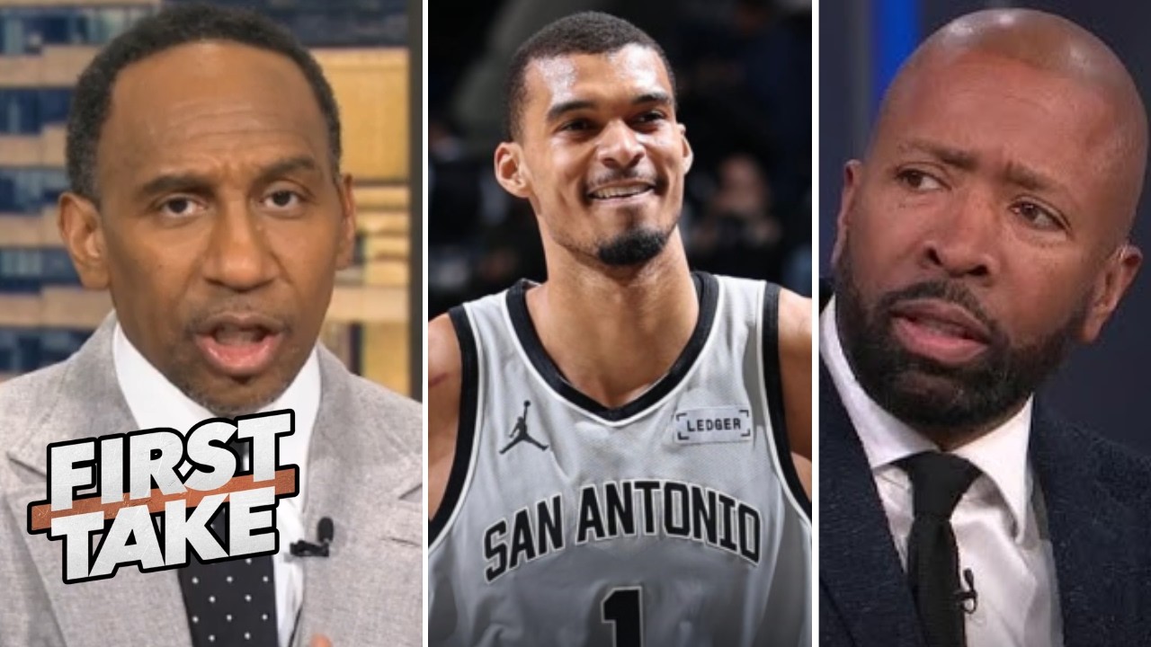 FIRST TAKE | “Victor Wembanyama is truly one of one” - Stephen A.: Wemby can lead Spurs to NBA title