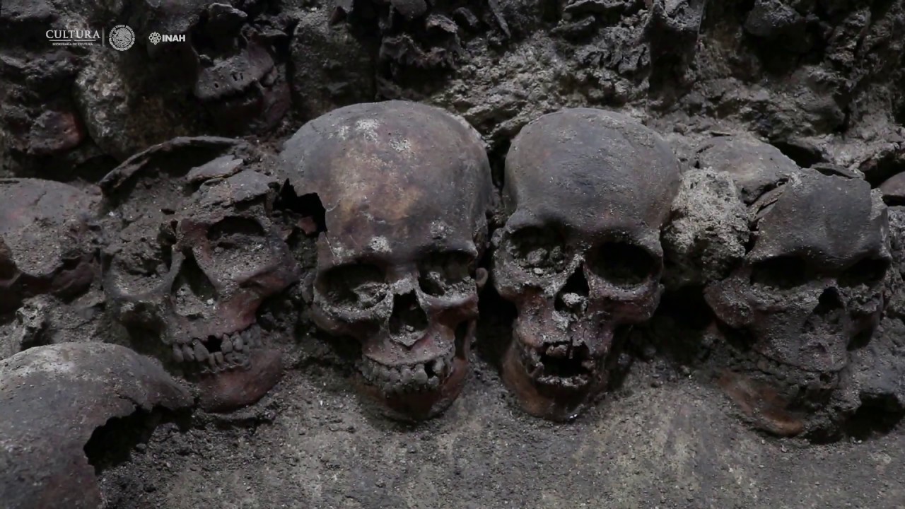 El Huey Tzompantli del Recinto Sagrado de Tenochtitlan