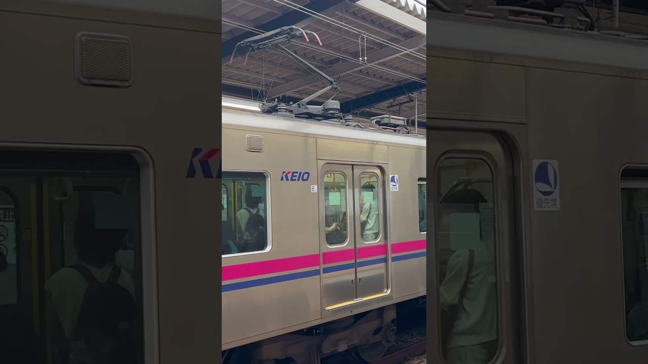 京王9000系 ブレーキ緩解&rarr;発車（日立IGBT-VVVF）