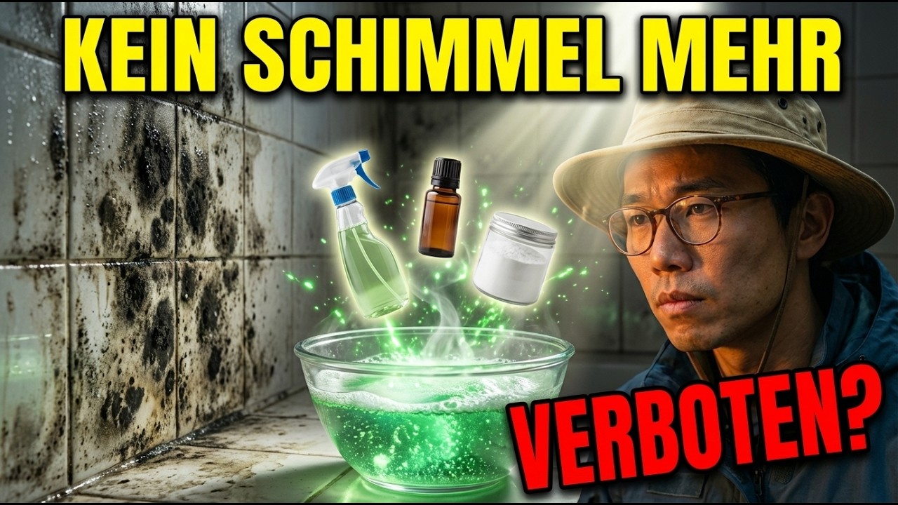 Diese 3-Euro-Mischung beseitigt Schimmel dauerhaft – warum ist sie verboten?