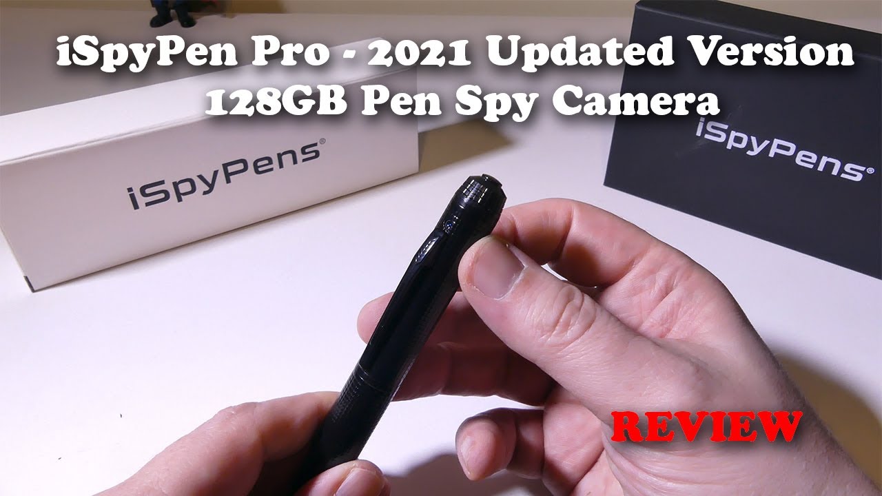 iSpyPen Pro - 2021 Updated Version 128GB Pen Spy Camera REVIEW